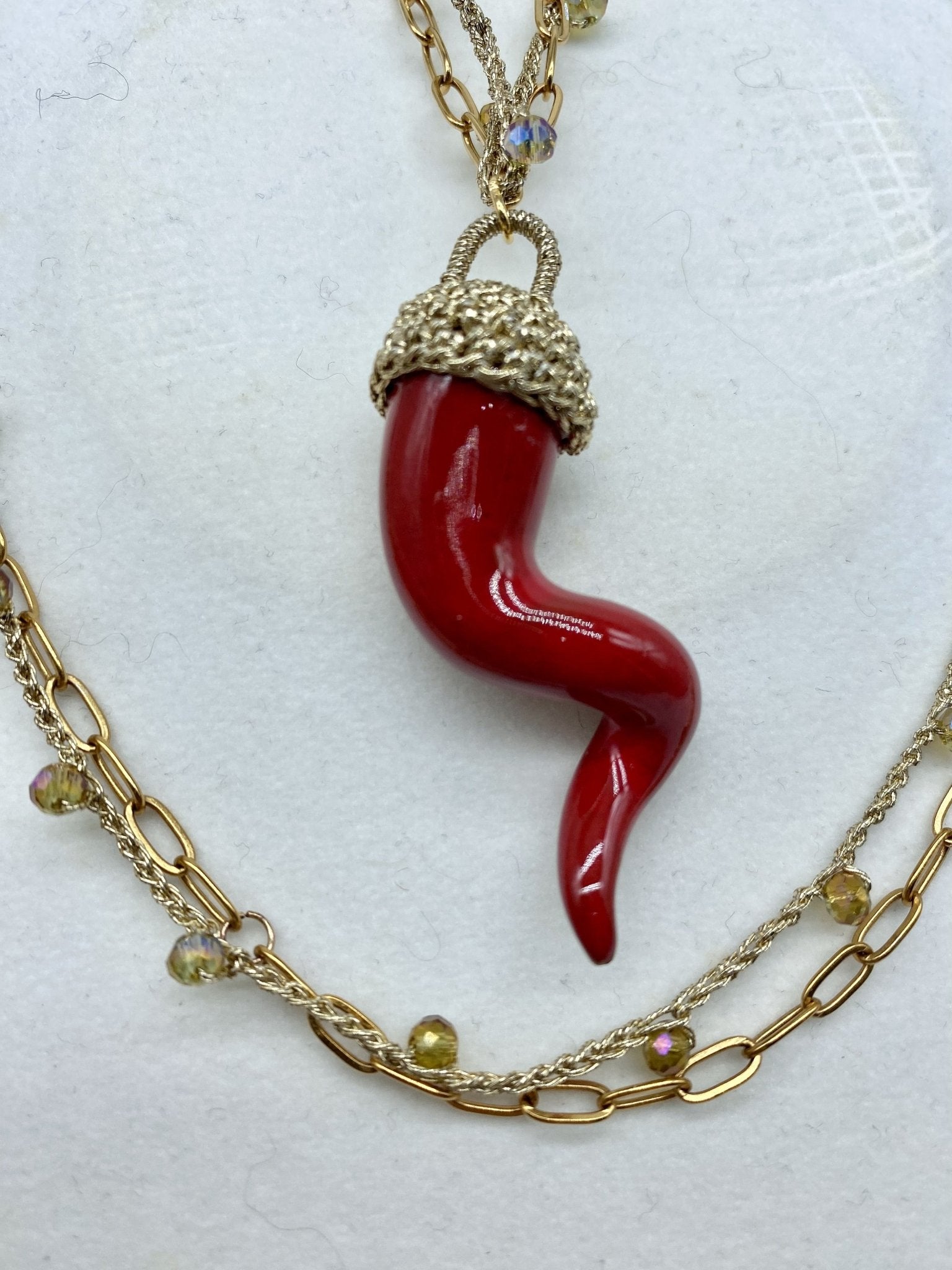 “ ‘O Curniciello” (Il cornetto portafortuna) - Le Chicche di Tatty